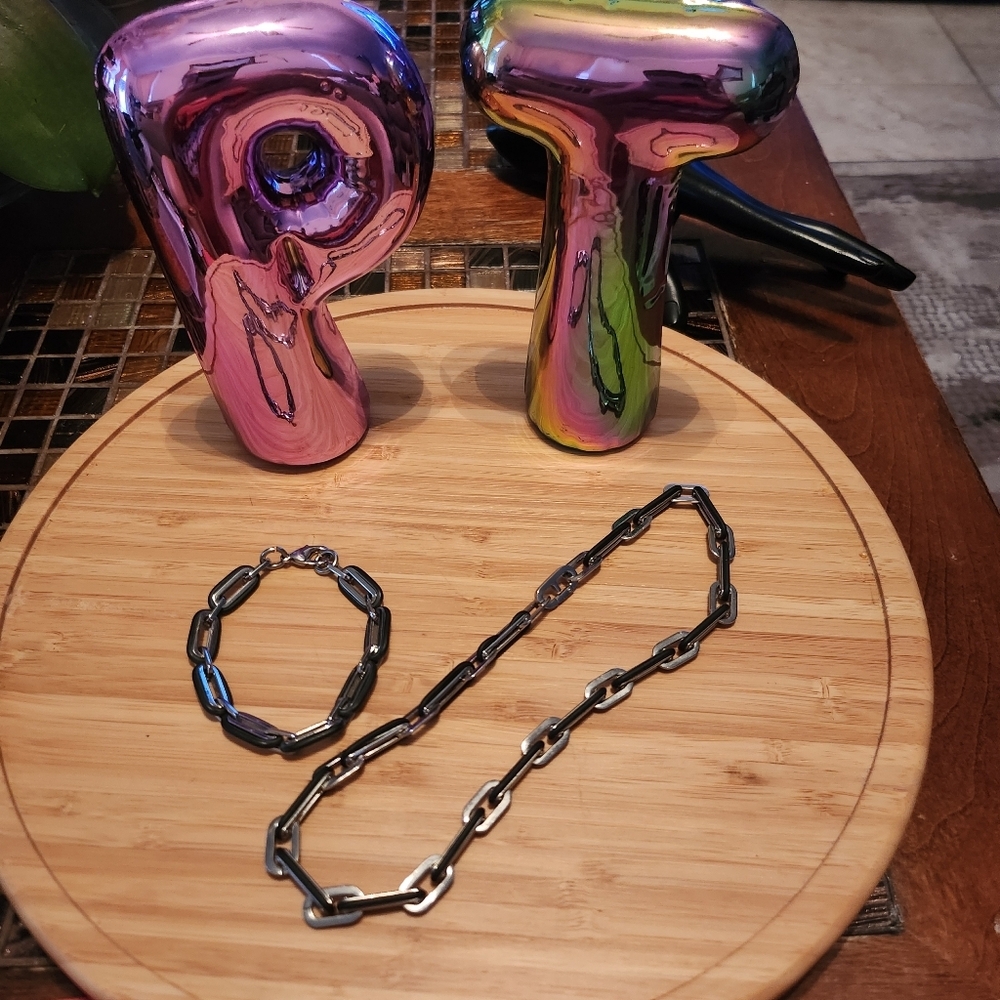 Triton necklace & bracelet set - Picture 6 of 6